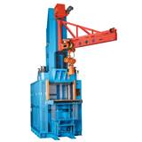 Máy ép 4 cột với hệ thống cần cẩu Máy ép 4 cột với hệ thống cần cẩu